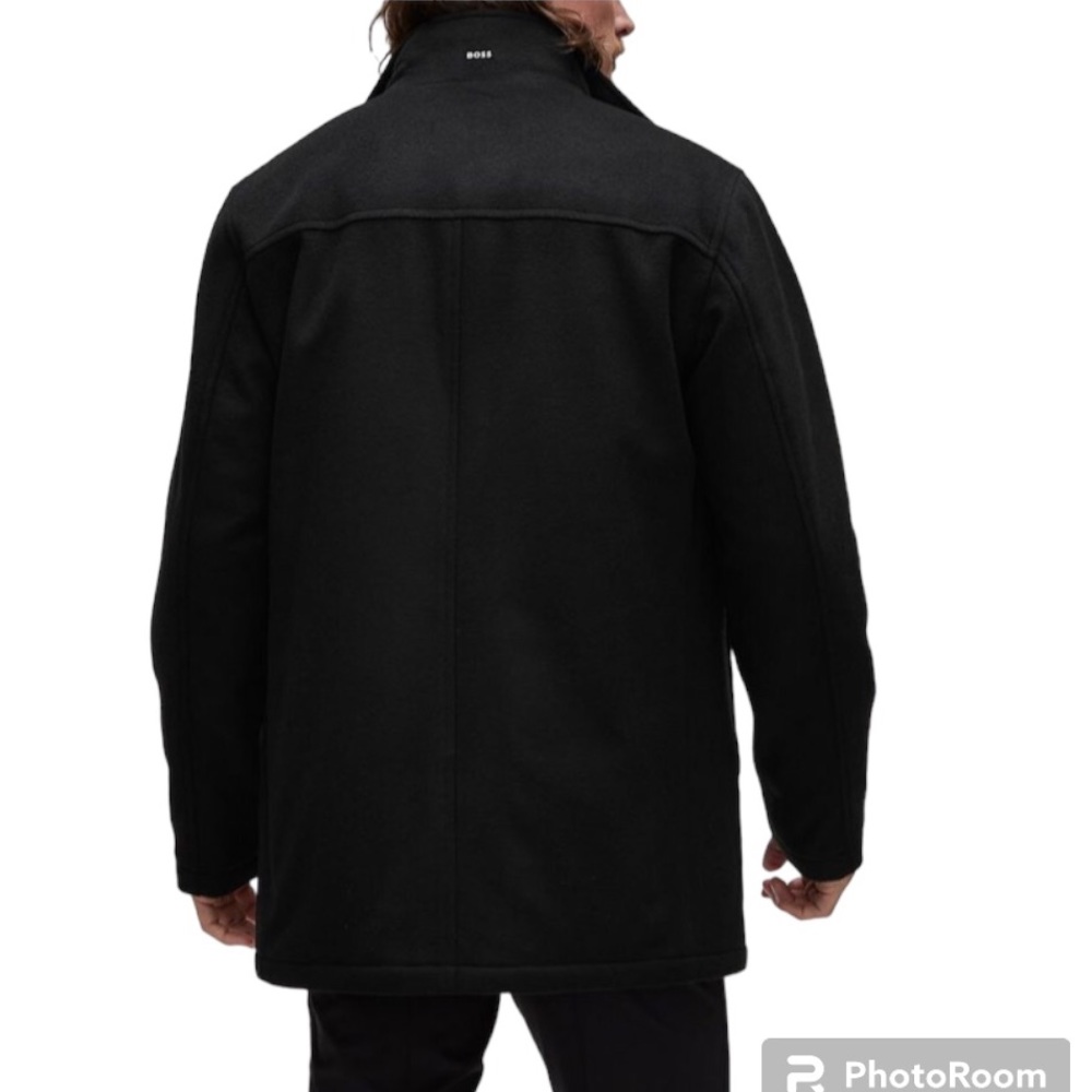 Hugo Boss Coxtan Cashmere Car Coat 44R - Picture 2 of 12